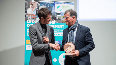 MAPEI France reçoit le Trophée EVE de la meilleure progression chargeur